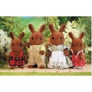 Brown Rabbit Family (Sylvanian Families)