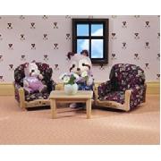 Country Armchairs and Table (Sylvanian Families)