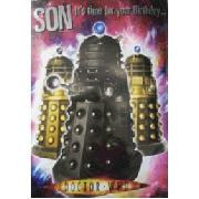 Doctor Who Sound Son Birthday Card