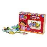 Dora the Explorer Wooden Jigsaw Box