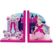 Fair Trade Wooden Bookends - Cinderella