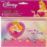 Invites Disney Princess 6 Pack