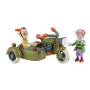 Noddy - Sly and Gobbo with Motorbike