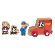 Postman Pat Wooden Figure Playset