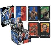Starwars Heroes and Villains Playing Cards