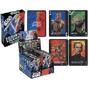 Starwars Heroes and Villains Playing Cards