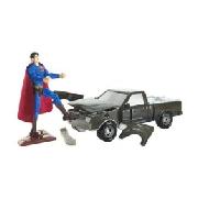Superman Truck Lifting Superman Set