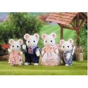 Sylvanian Families 4121 White Mouse Family