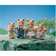 Sylvanian Families - Honey Fox Family