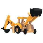 Wooden Jcb Dumptruck Puzzle