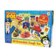 Postman Pat - Postman Pat 3D Greendale Dough Set