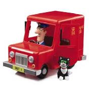 Postman Pat - Postman Pat and Jess In Friction Van