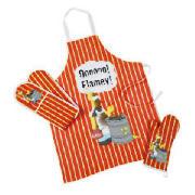 Creative Tops Simpsons Flamey Gauntlet, Oven Glove and Apron Set