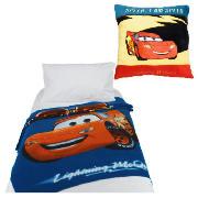 Disney Cars Fleece Blanket and Cushion