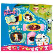 Littlest Pet Shop Carry Case and Pets Asst