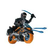 Action Man Atom - Nitrobike Xt7 with 11" Axel Figure