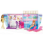 Barbie Party Jet and Yacht Playset
