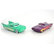 Disney Pixar Cars - Diecast Movie Moments - Flo and Ramone