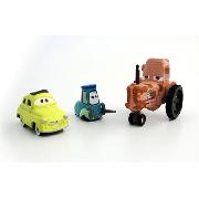 Disney Pixar Cars - Diecast Movie Moments - Luigi, Guido and Tractor