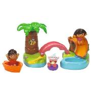 Dora the Explorer Floating Island Bathtime Adventure
