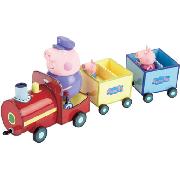 Peppa Pig On Grandpa Pig's Train