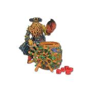Pirates Of The Caribbean - Davy Jones With Barrel Table And Dice Gam