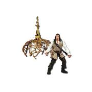 Pirates Of The Caribbean - Will Turner With Cannibal Bone Cage Trap