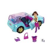 Polly Pocket - Quik Clik Car Cool Cruisers - Lila