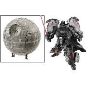 Star Wars Transformers Deluxe Darth Vader Death Star