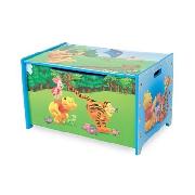 Winnie the Pooh Wooden Toy Box